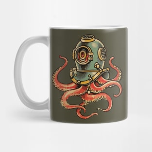 The retro octopus Mug